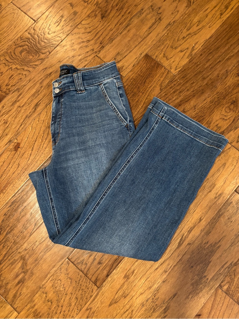 Judy Blue Medium Blue wide leg jeans size 16